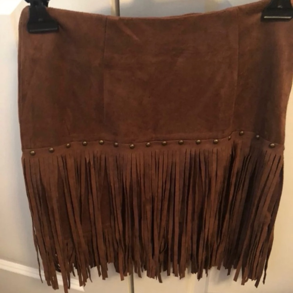 Fringe skirt